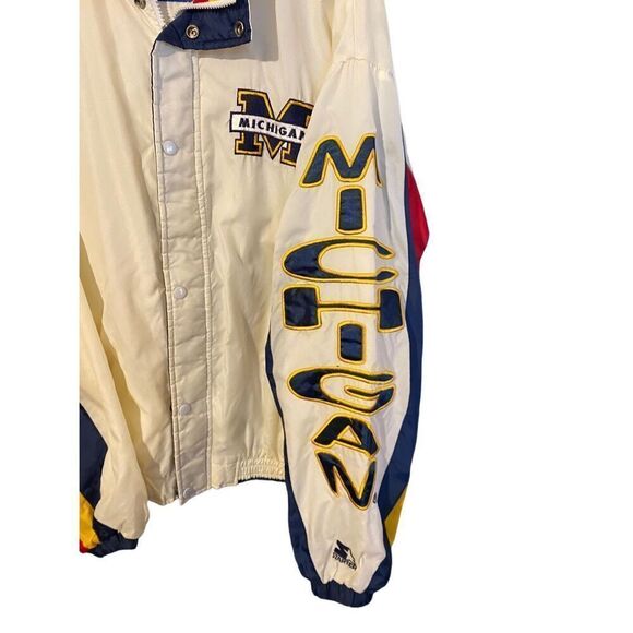Starter vintage, rare, Michigan team, windbreaker jacket, size large - Picture 4 of 9